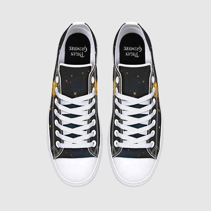 Sun, Moon, and Stars Low Tops