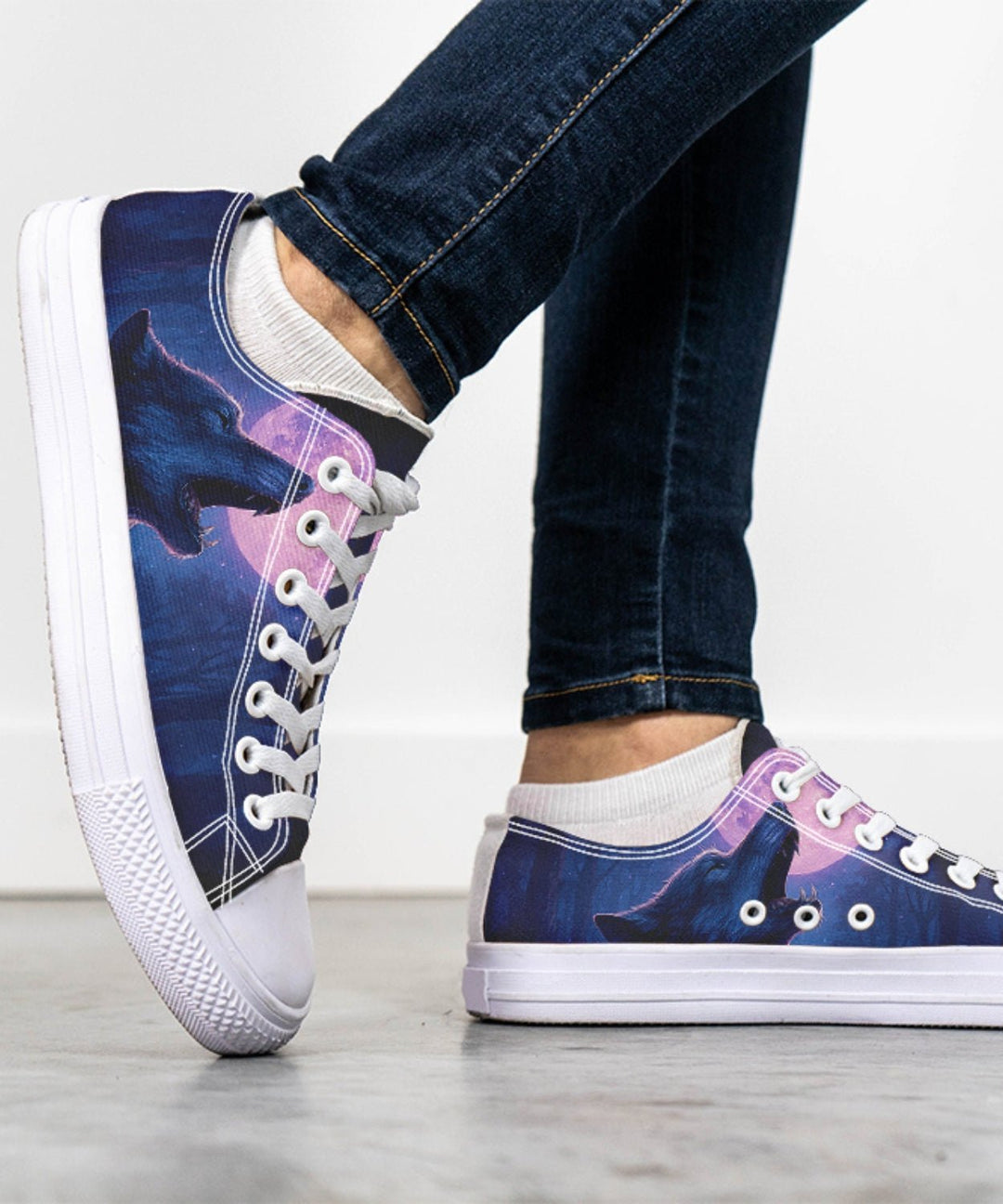 Werewolf Low Tops - The Pagan Grimoire