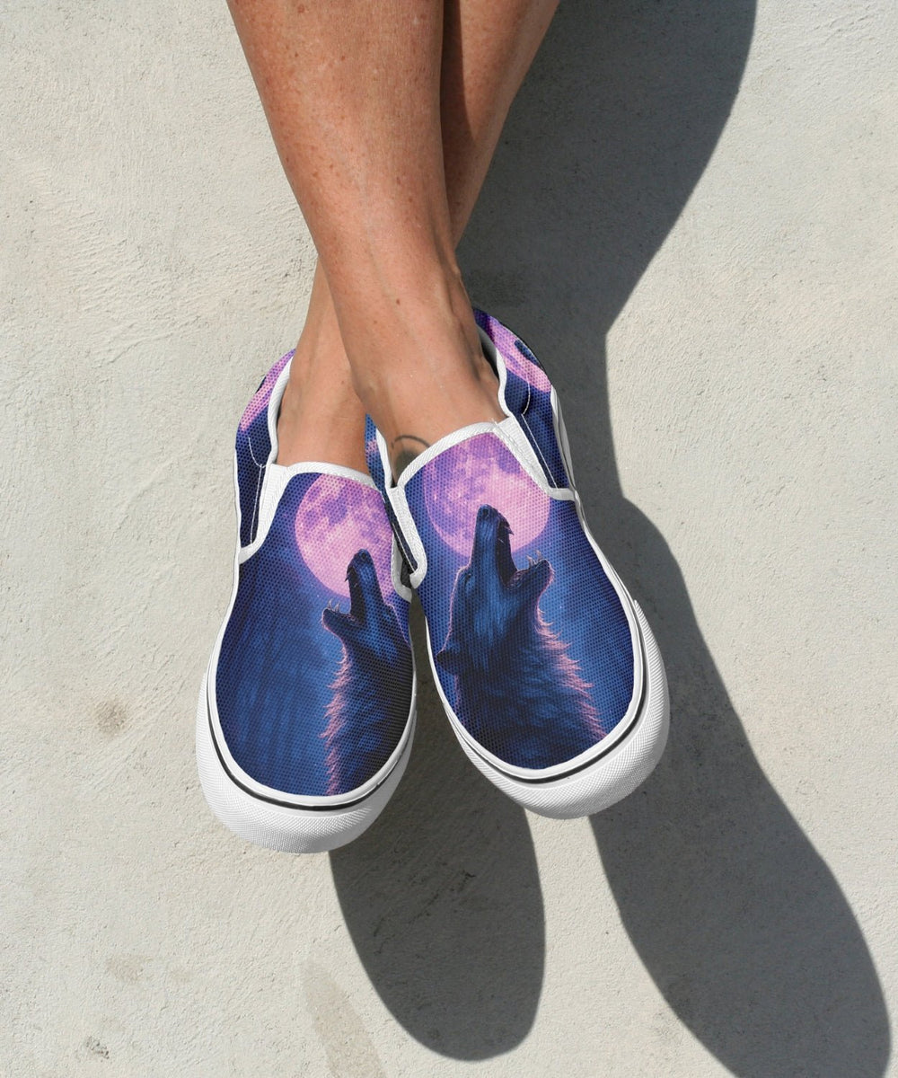 Werewolf Slip - On Shoes - The Pagan Grimoire