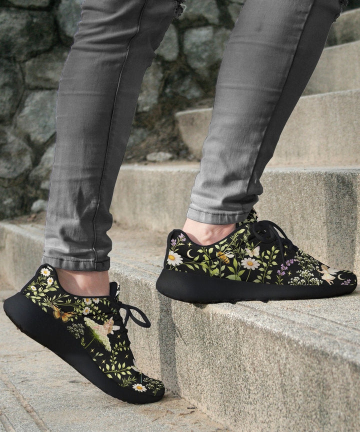 Wildflowers Sneakers - The Pagan Grimoire