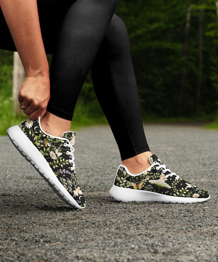Wildflowers Sneakers - The Pagan Grimoire