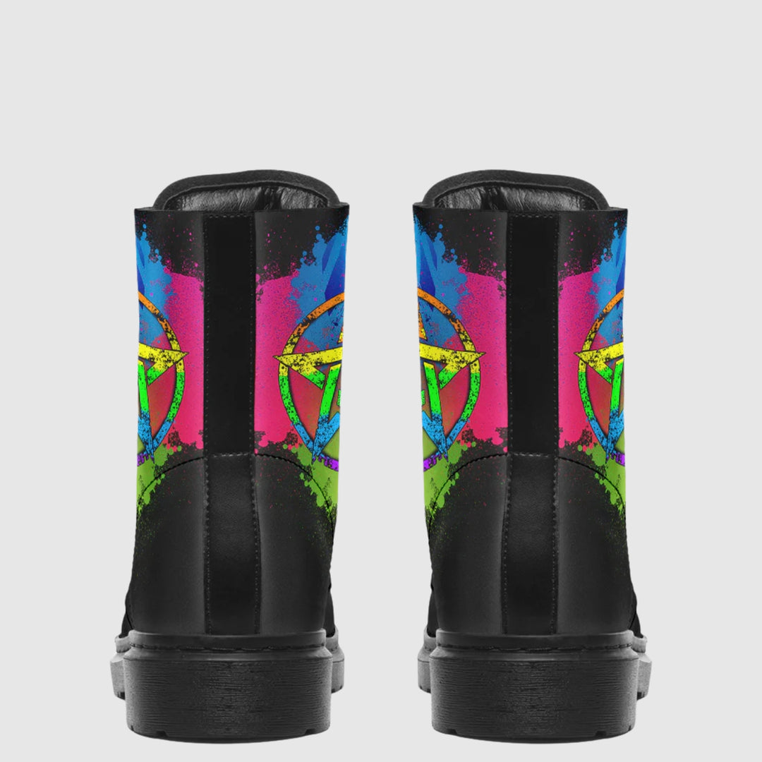 Witch Pride Combat Boots
