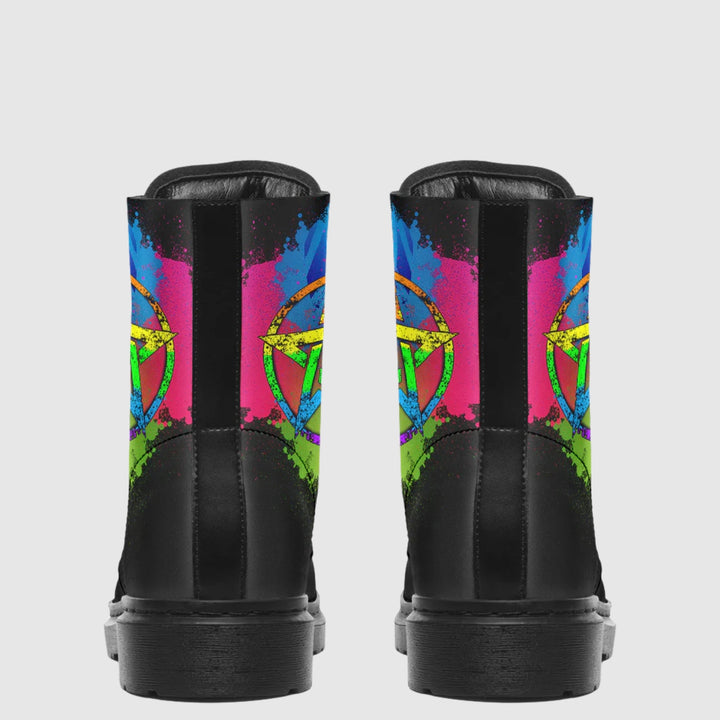 Witch Pride Combat Boots