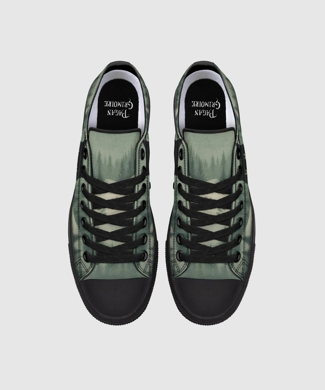 Yule Cat Lowtops - The Pagan Grimoire