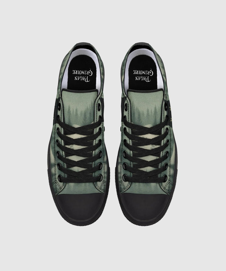 Yule Cat Lowtops - The Pagan Grimoire