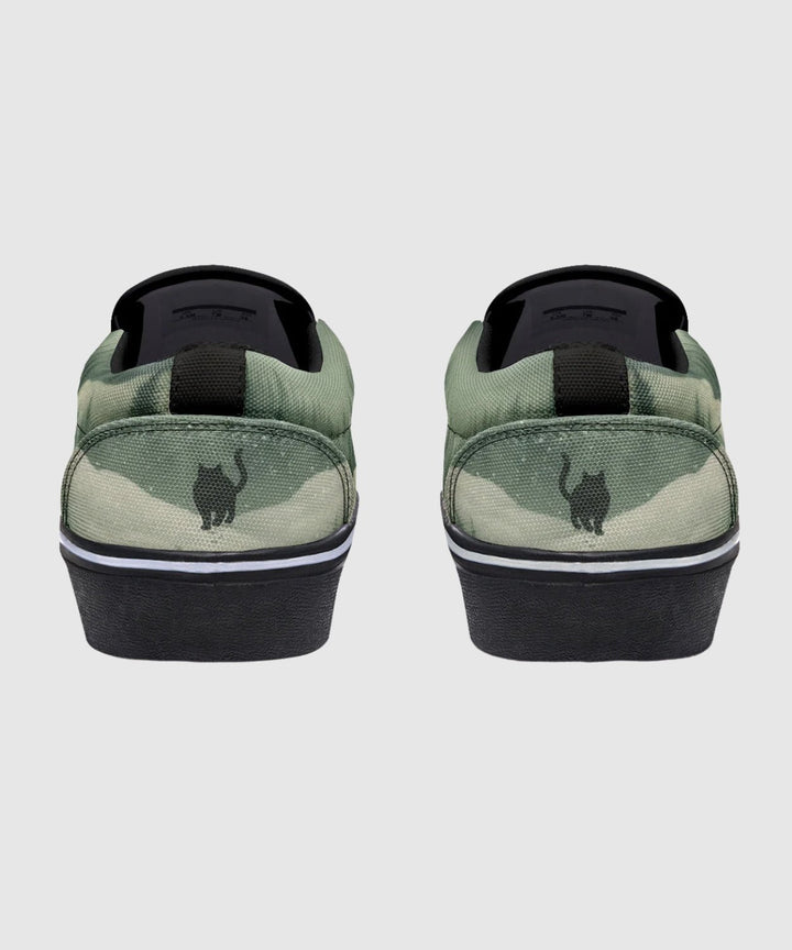 Yule Cat Slip - On Shoes - The Pagan Grimoire