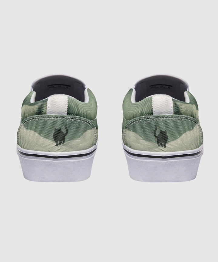 Yule Cat Slip - On Shoes - The Pagan Grimoire