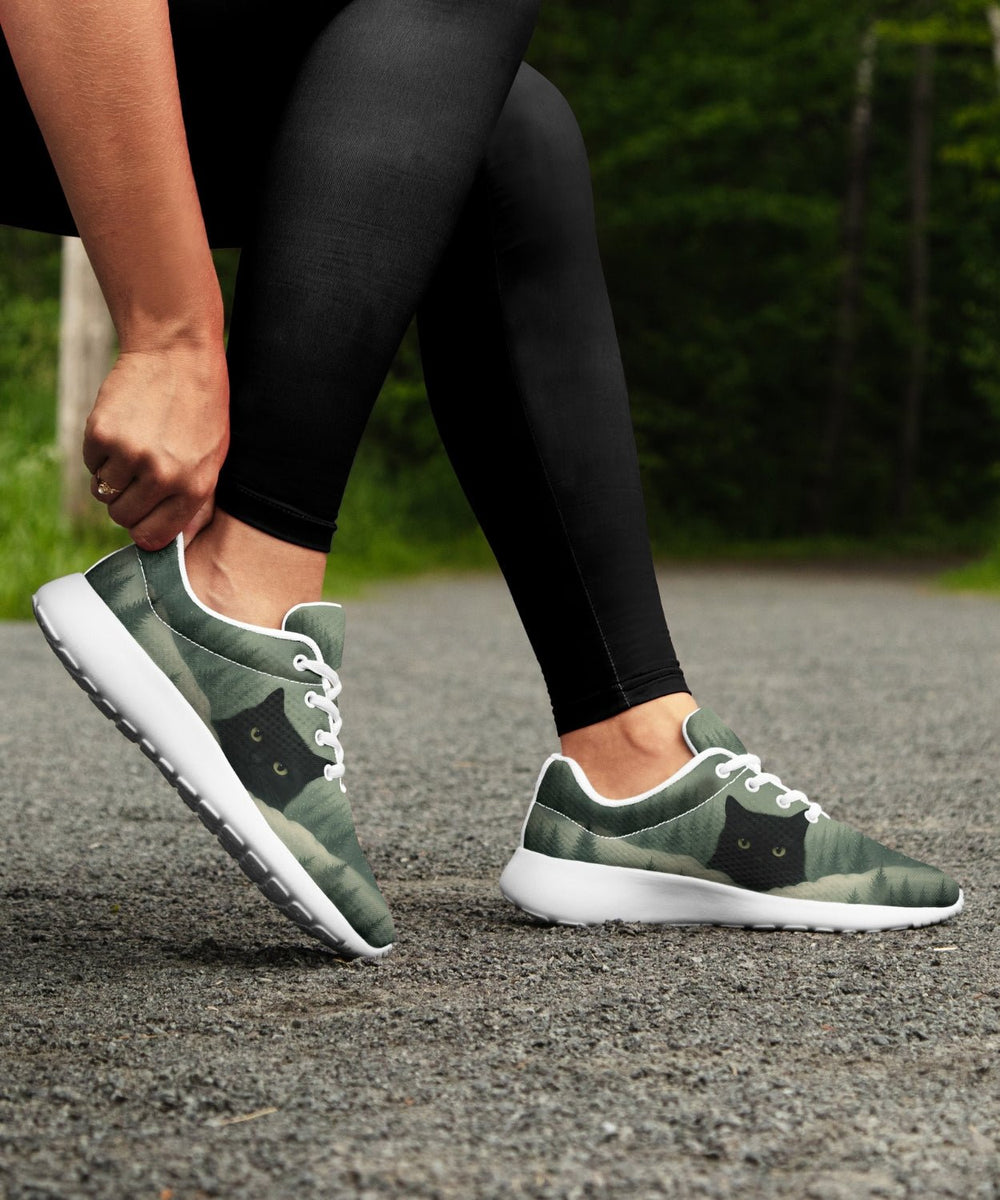 Yule Cat Sneakers - The Pagan Grimoire