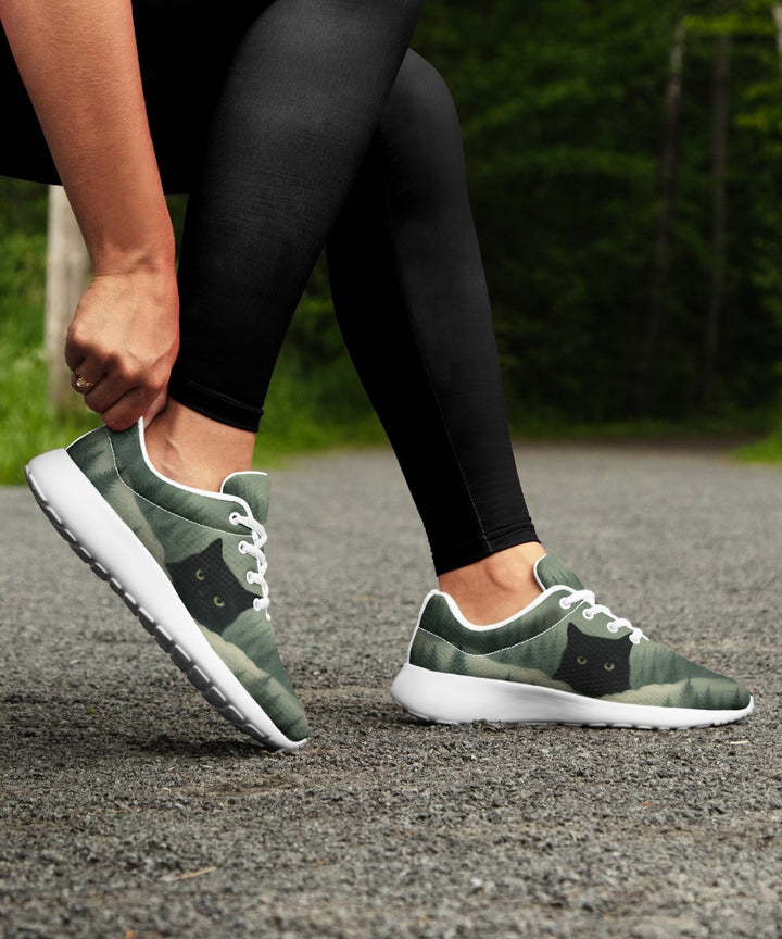 Yule Cat Sneakers - The Pagan Grimoire