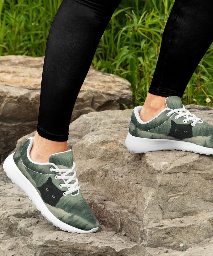 Yule Cat Sneakers - The Pagan Grimoire