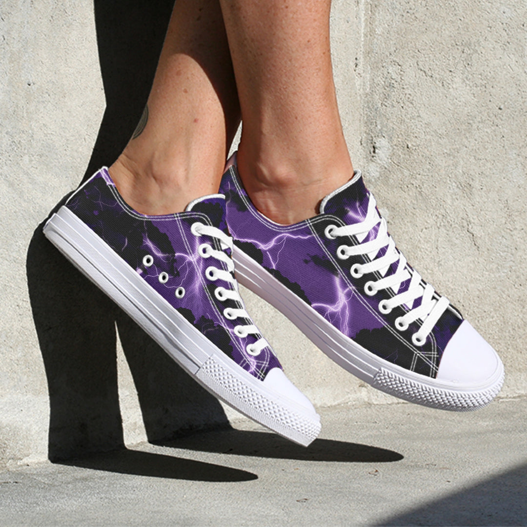 Zeus Thunderstorm Low Tops - The Pagan Grimoire