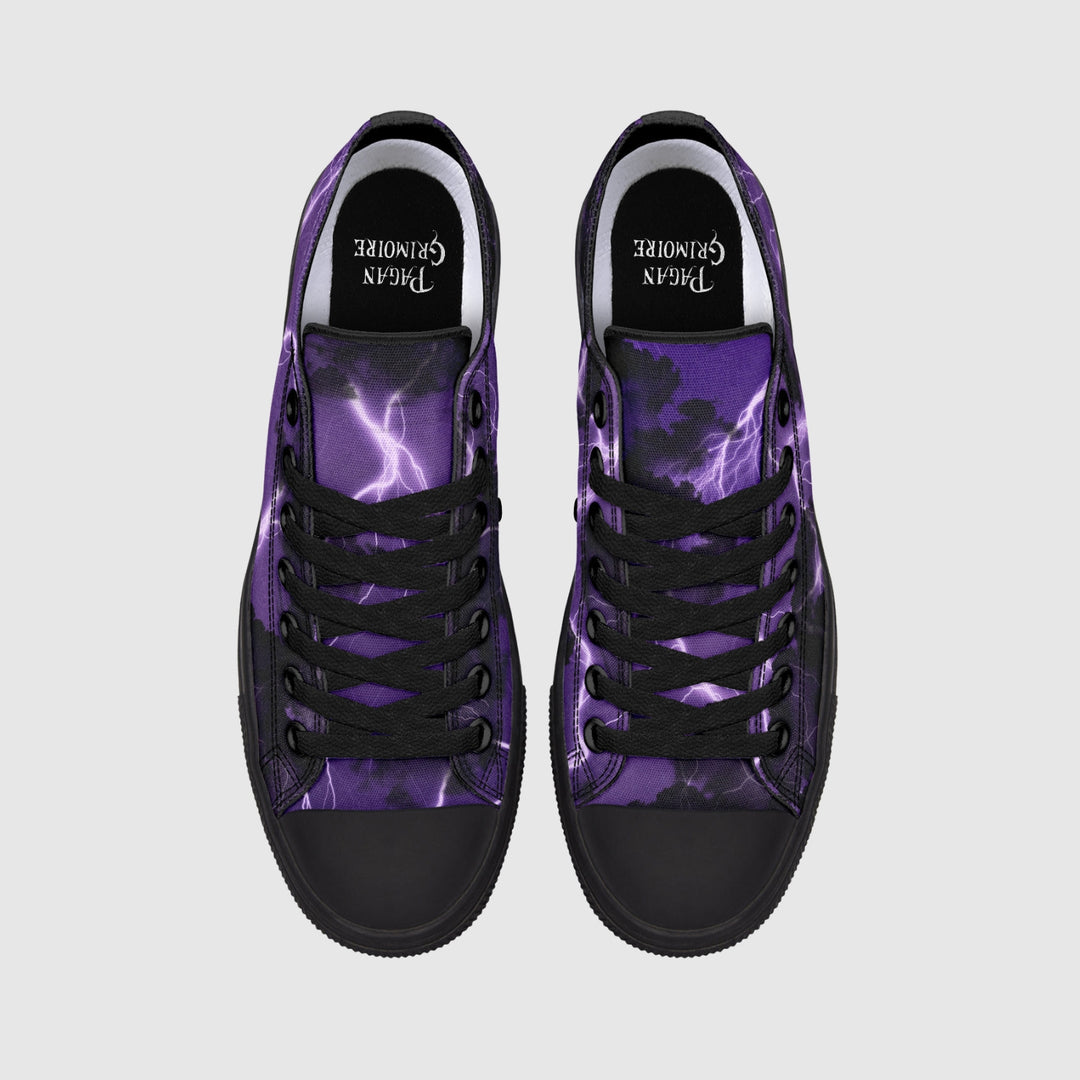 Zeus Thunderstorm Low Tops - The Pagan Grimoire