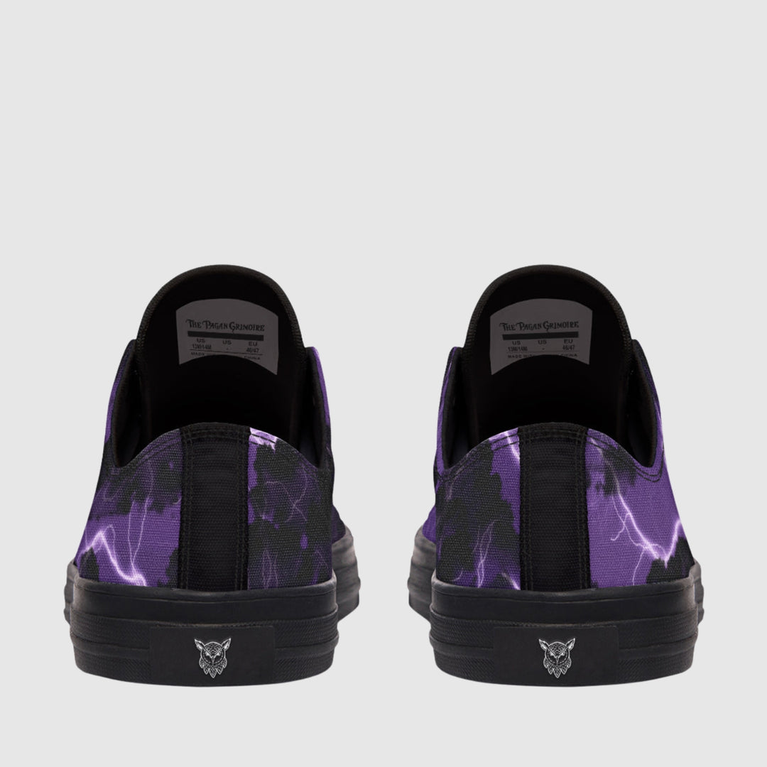 Zeus Thunderstorm Low Tops - The Pagan Grimoire