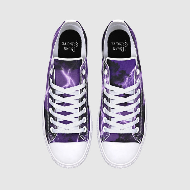 Zeus Thunderstorm Low Tops - The Pagan Grimoire