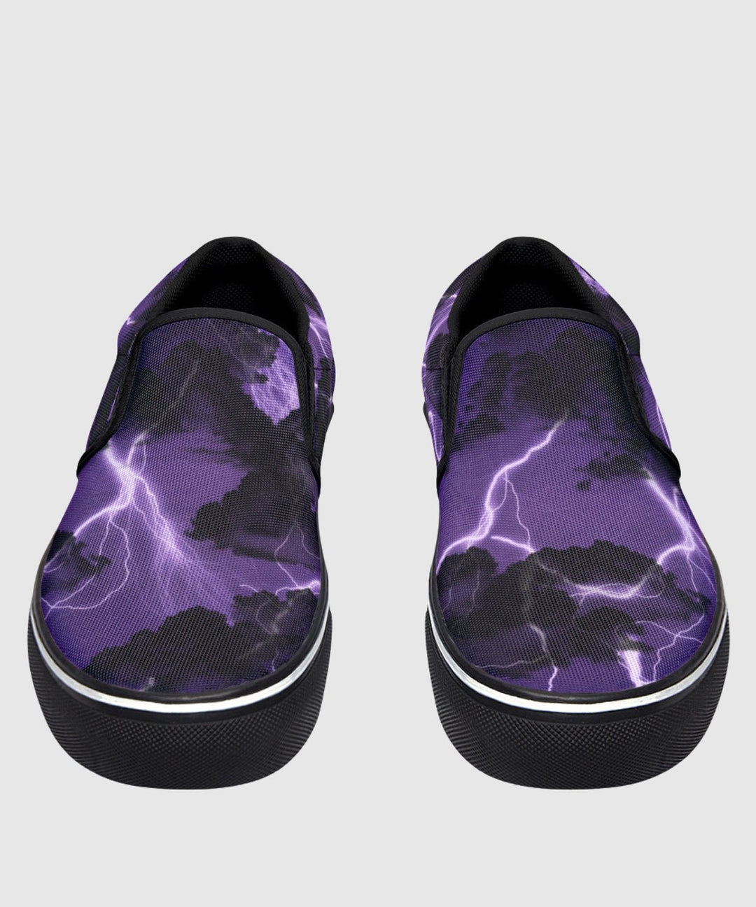 Zeus Thunderstorm Slip On Shoes - The Pagan Grimoire