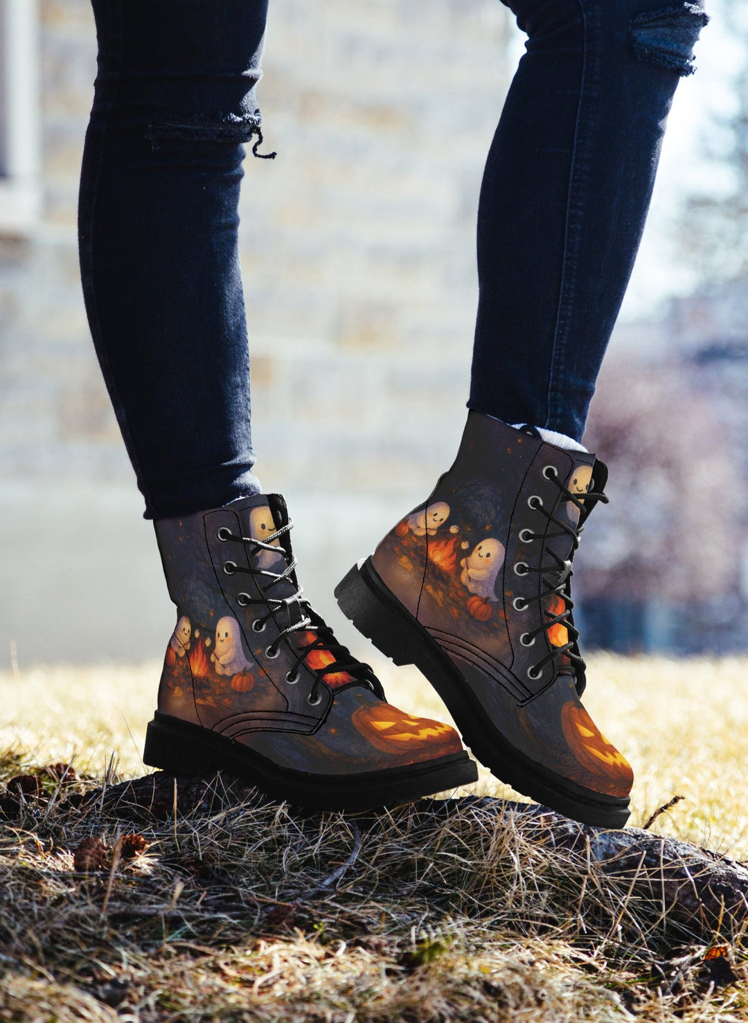Campfire Ghost Boots - The Pagan Grimoire