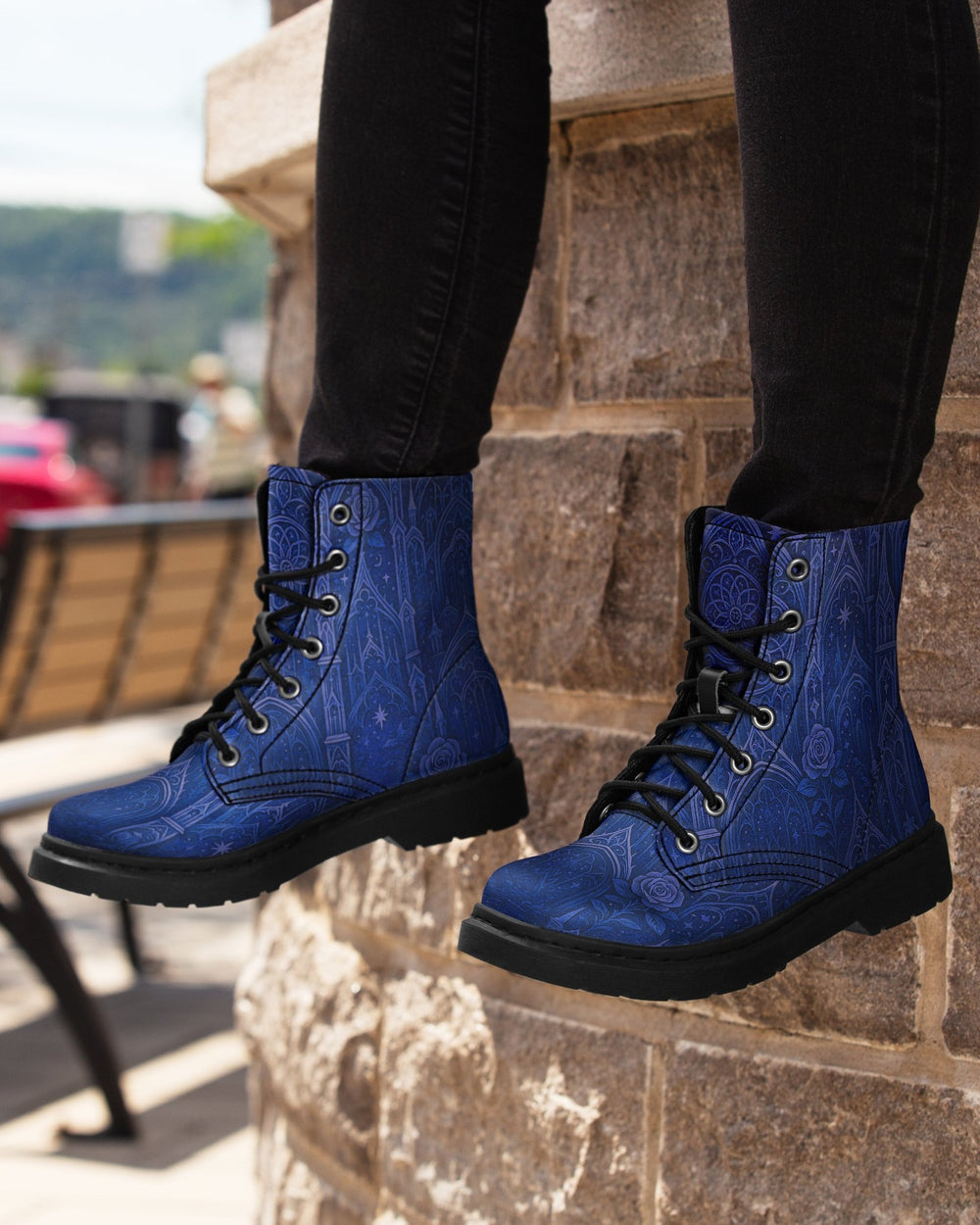 Gothic Cathedral Boots - The Pagan Grimoire