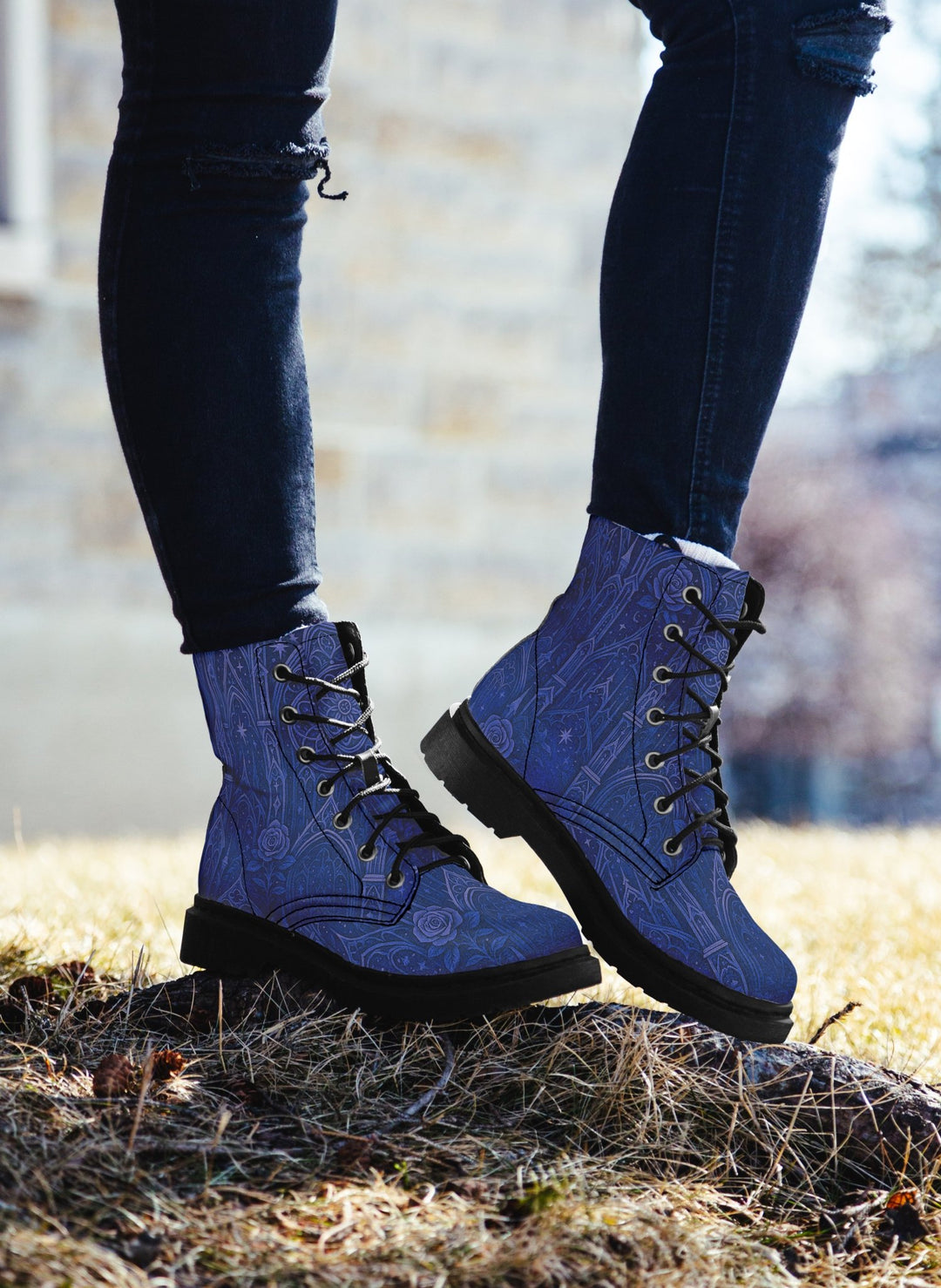 Gothic Cathedral Boots - The Pagan Grimoire