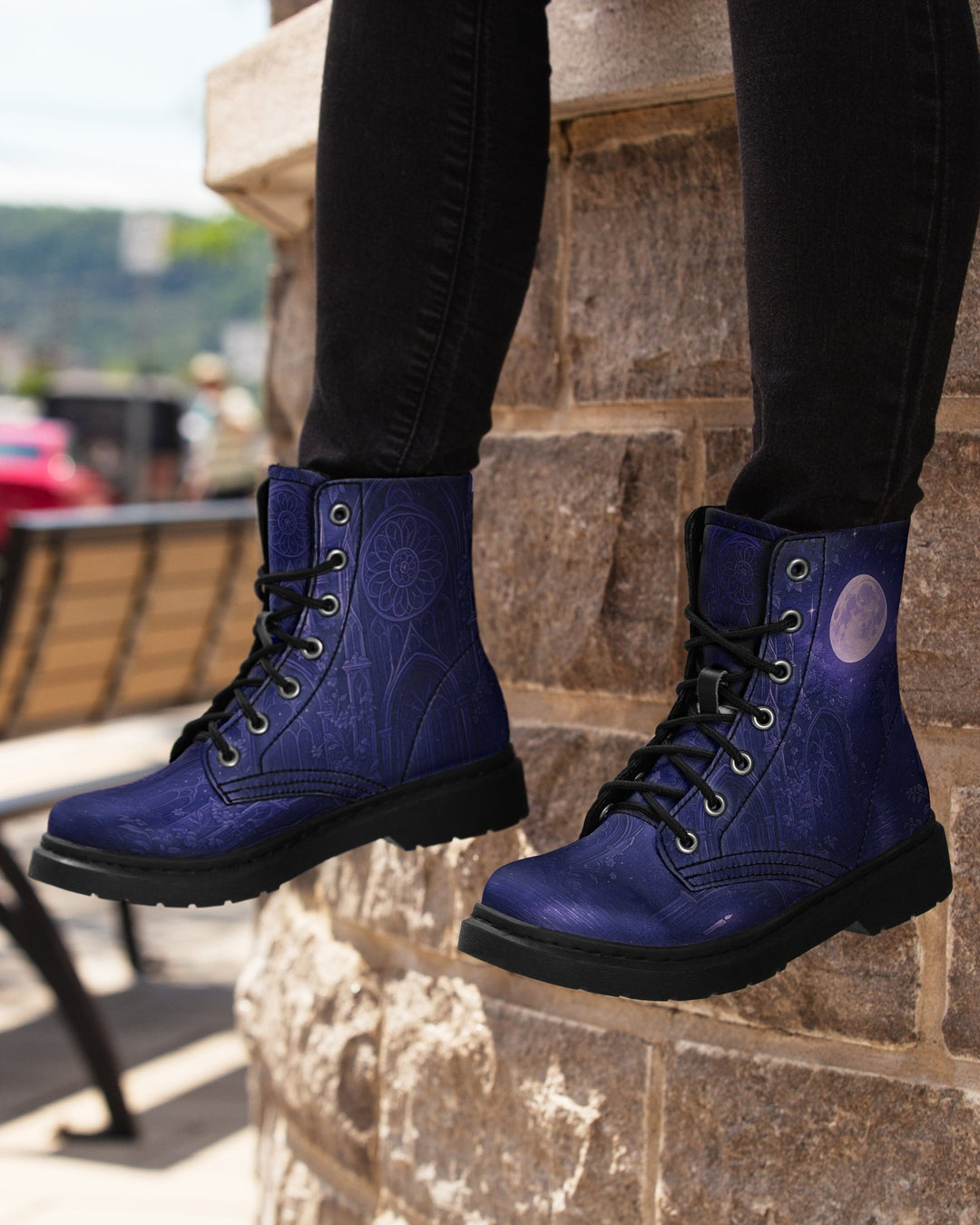 Full Moon Cathedral Boots - The Pagan Grimoire