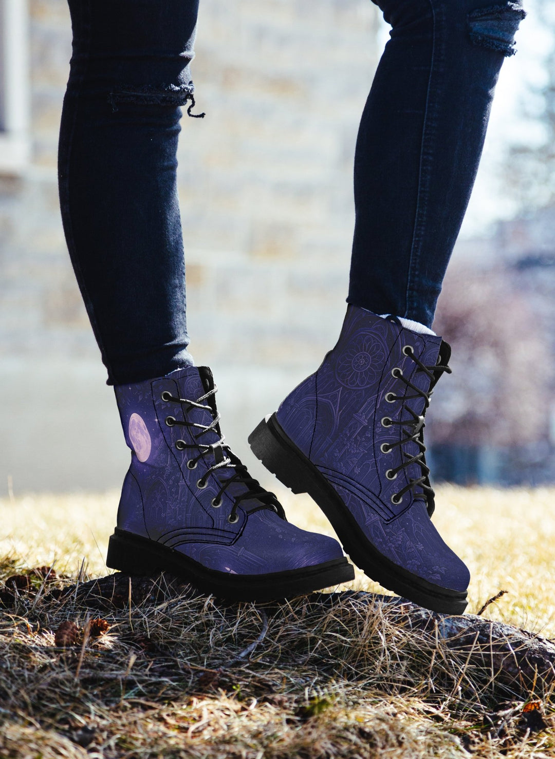 Full Moon Cathedral Boots - The Pagan Grimoire