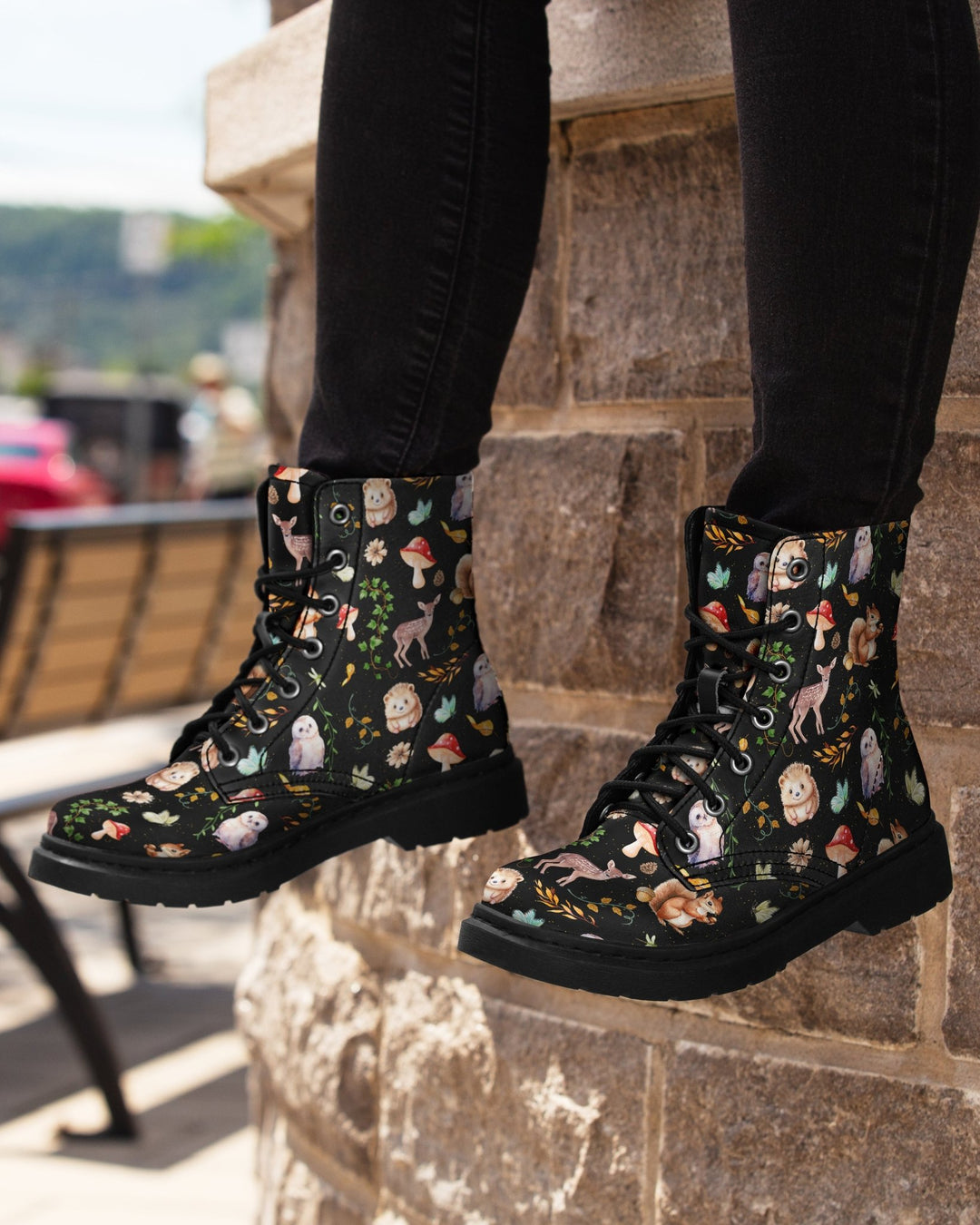 Fall Forest Friends Boots - The Pagan Grimoire