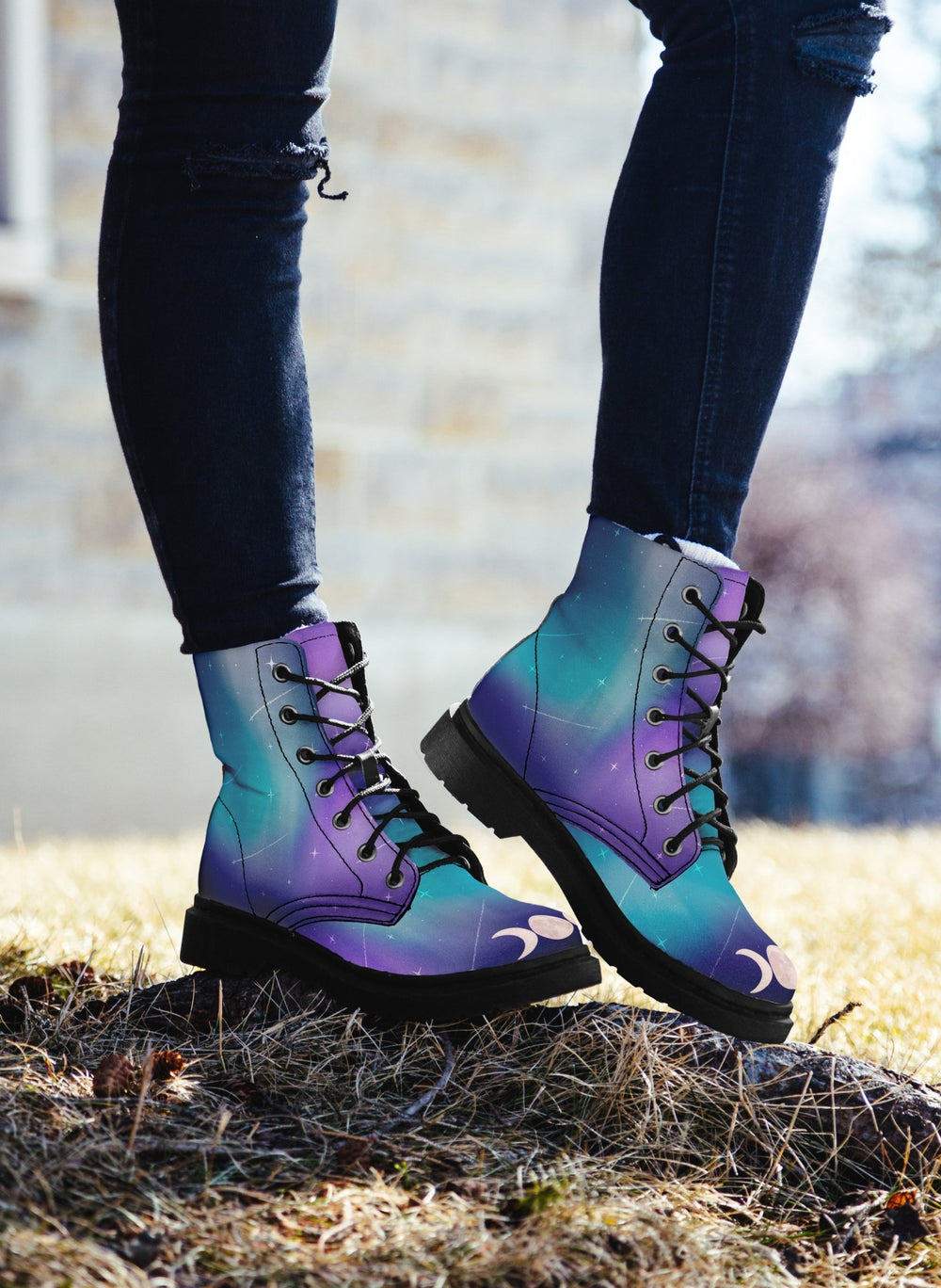 Triple Goddess Boots - The Pagan Grimoire