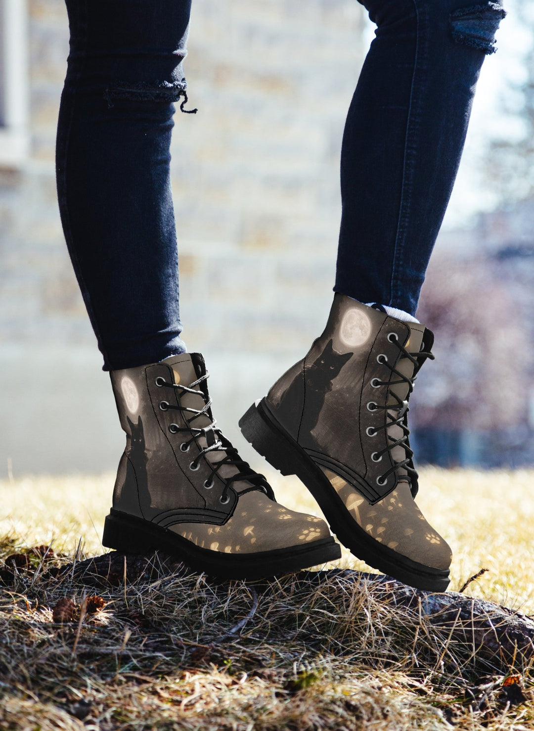 Moonlit Cat Boots - The Pagan Grimoire