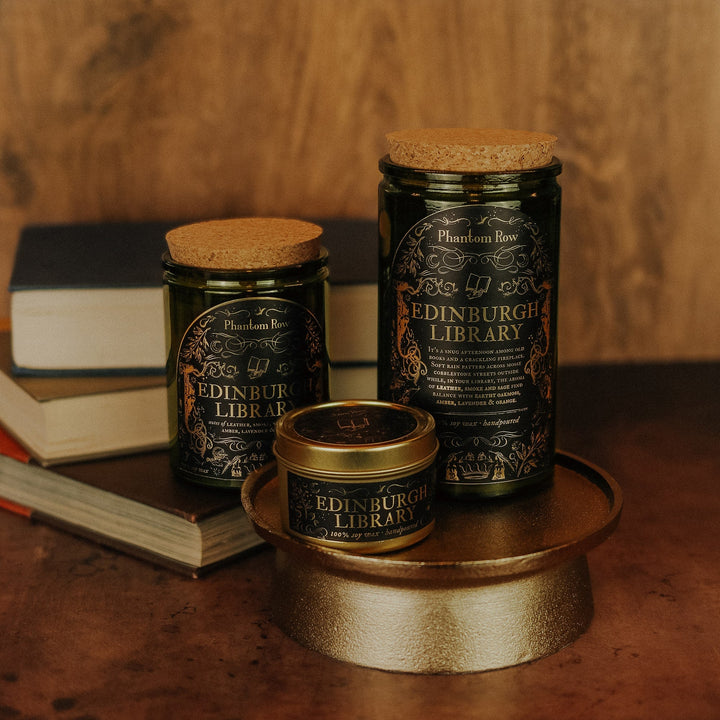 Edinburgh Library Candle - The Pagan Grimoire