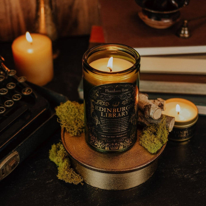 Edinburgh Library Candle - The Pagan Grimoire