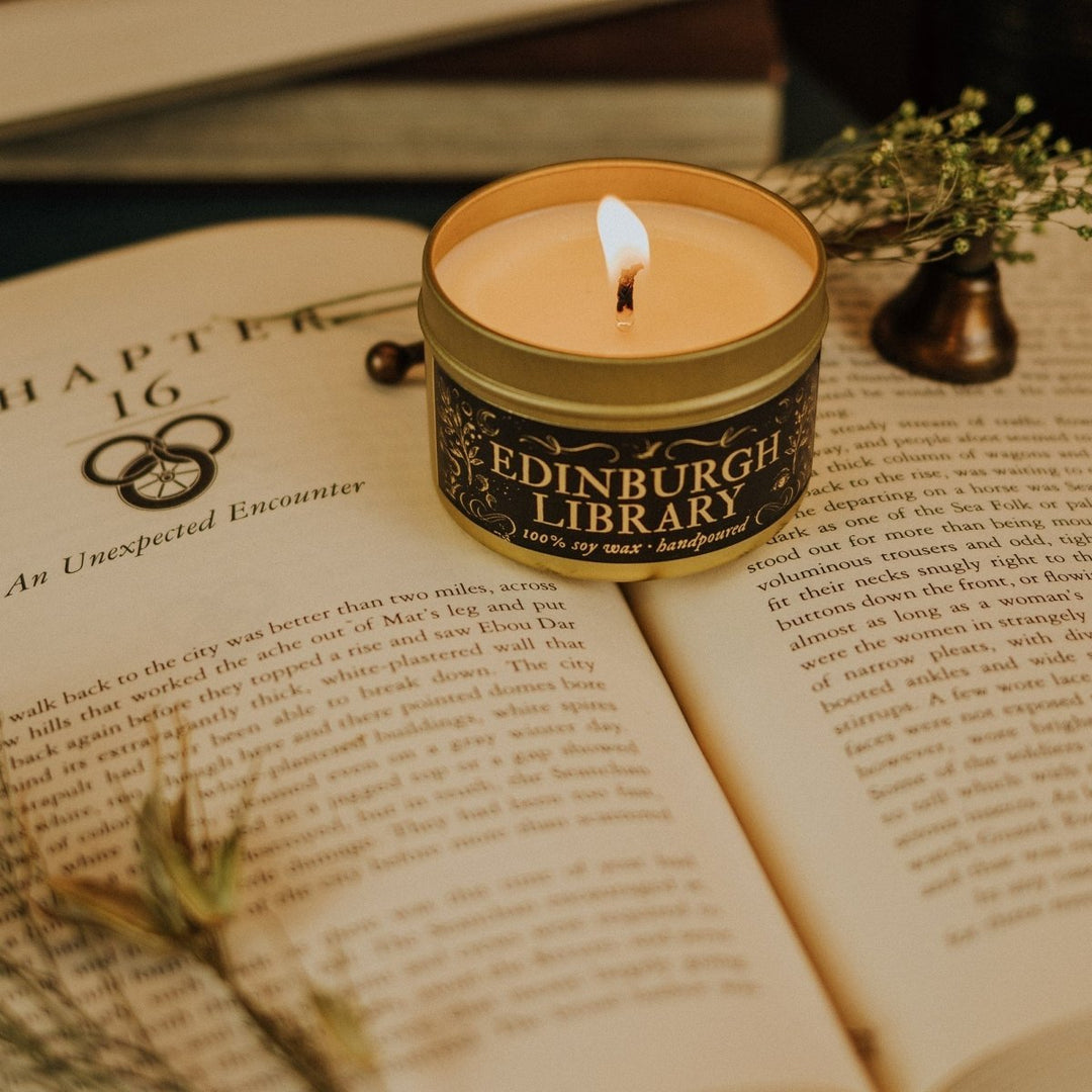 Edinburgh Library Candle - The Pagan Grimoire