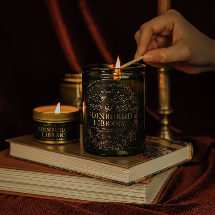 Edinburgh Library Candle - The Pagan Grimoire