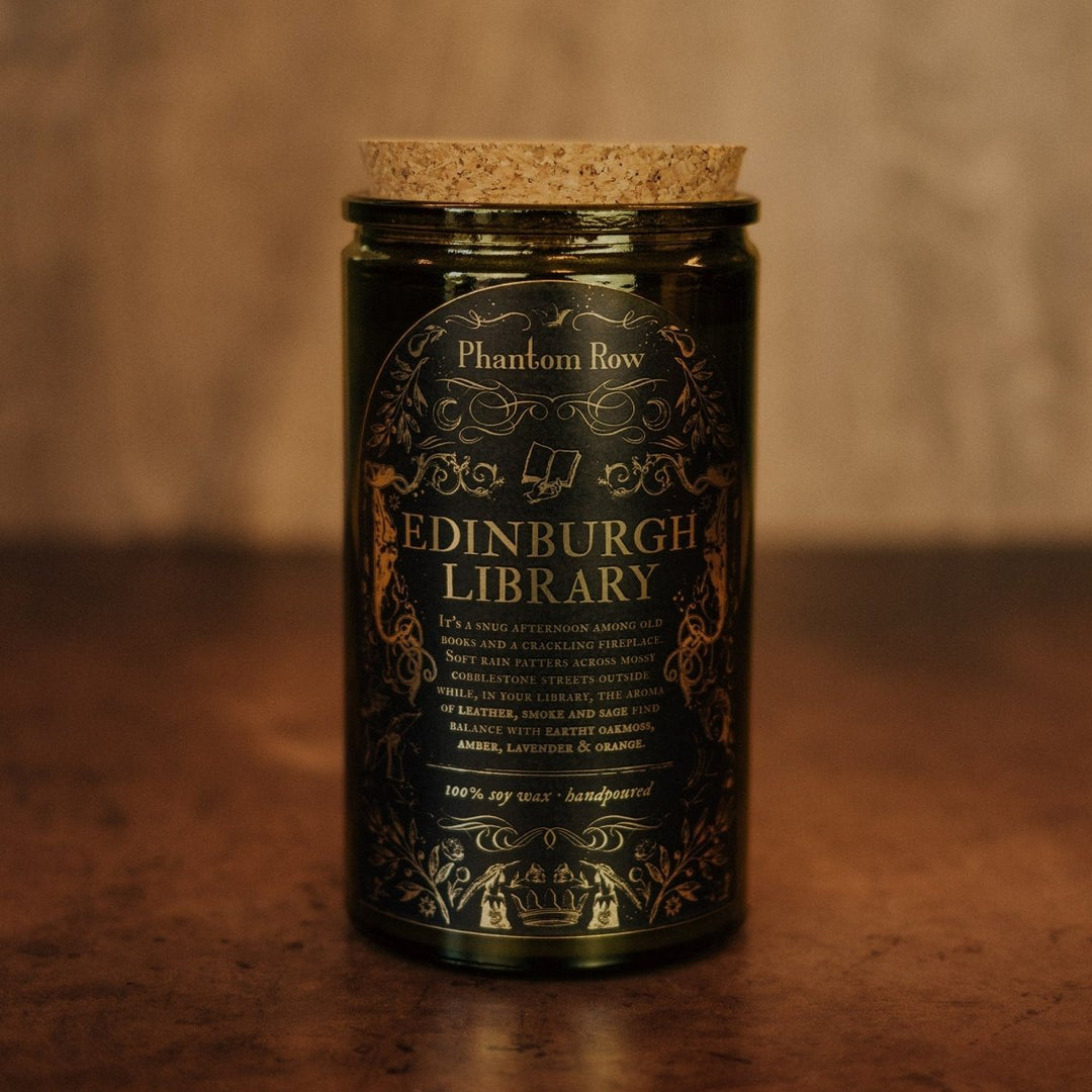 Edinburgh Library Candle - The Pagan Grimoire