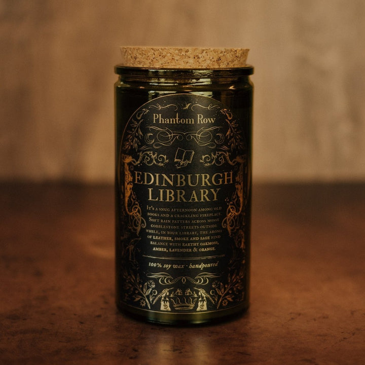 Edinburgh Library Candle - The Pagan Grimoire