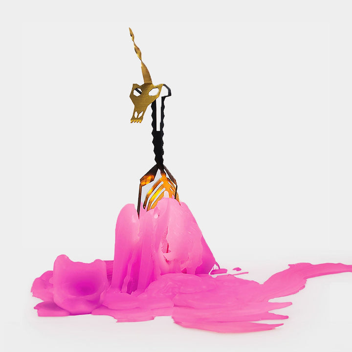 PyroPet Einar Unicorn Candle - Hot Pink - The Pagan Grimoire