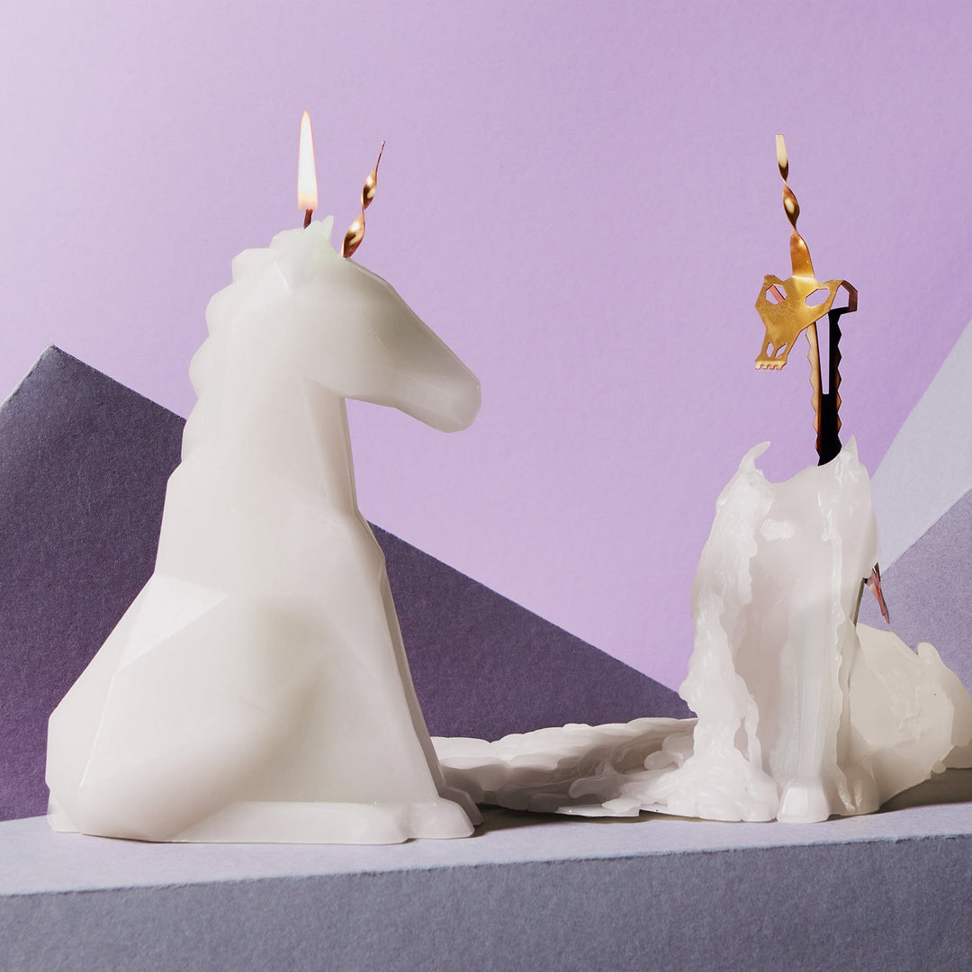 PyroPet Einar Unicorn Candle - The Pagan Grimoire
