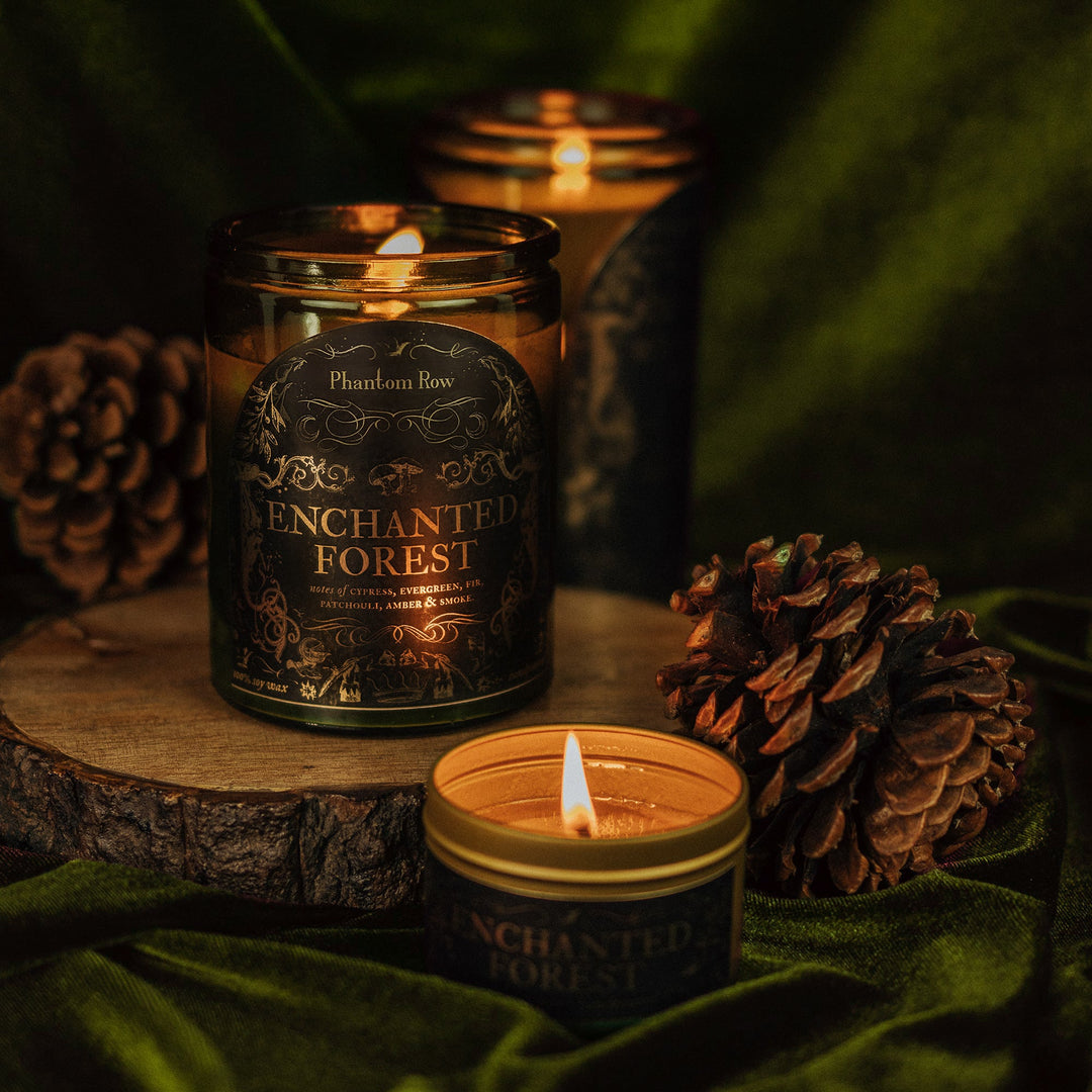 Enchanted Forest Candle - The Pagan Grimoire