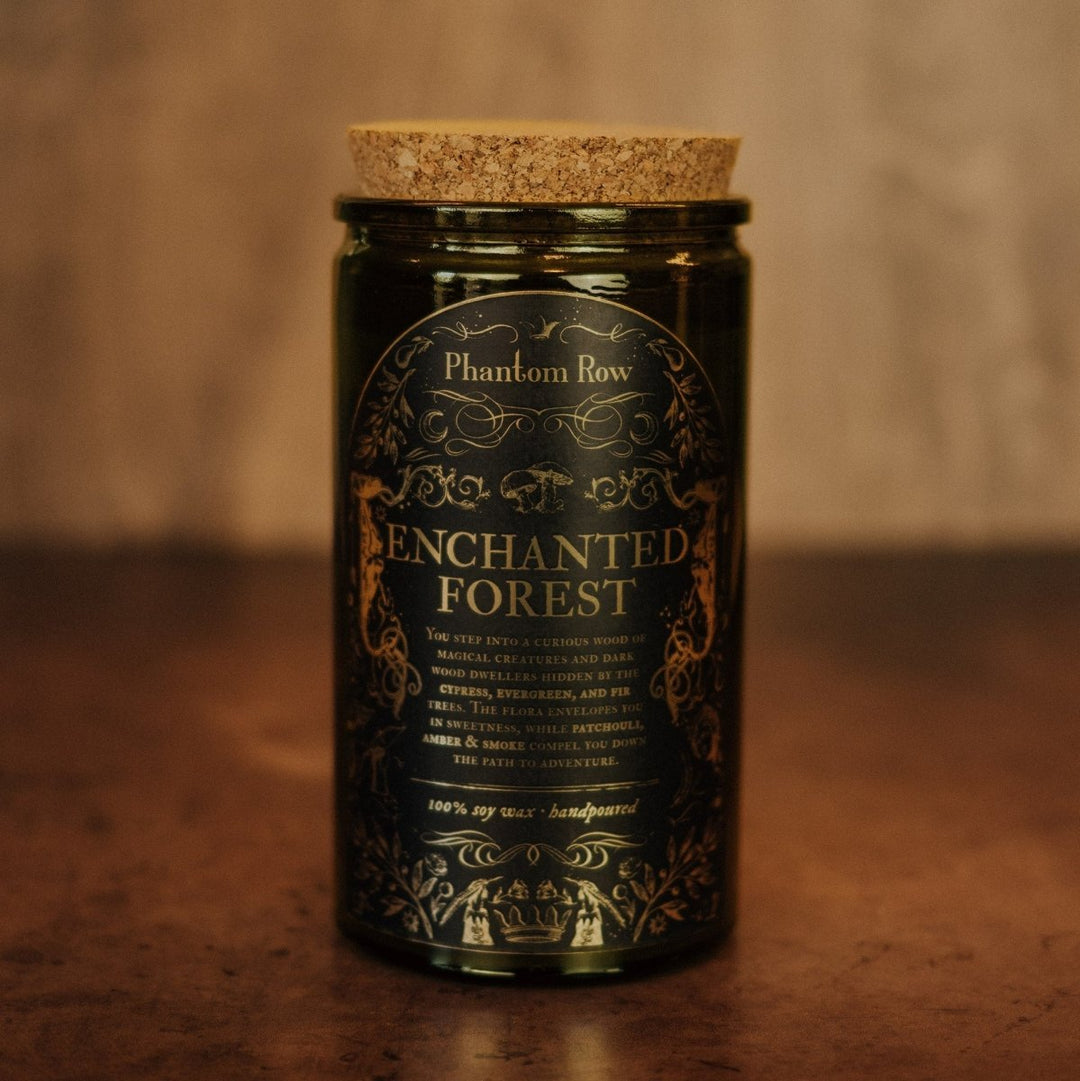 Enchanted Forest Candle - The Pagan Grimoire