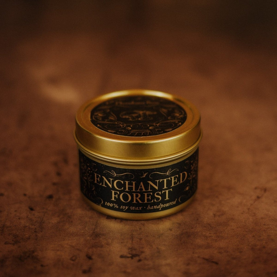 Enchanted Forest Candle - The Pagan Grimoire