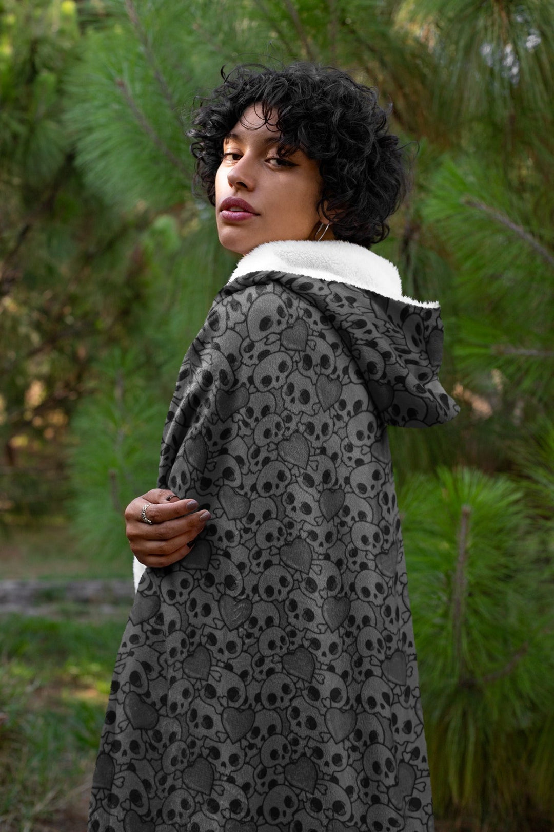 Grave Dancer Hooded Blanket - The Pagan Grimoire