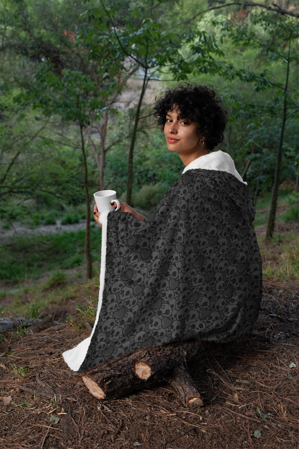 Grave Dancer Hooded Blanket - The Pagan Grimoire