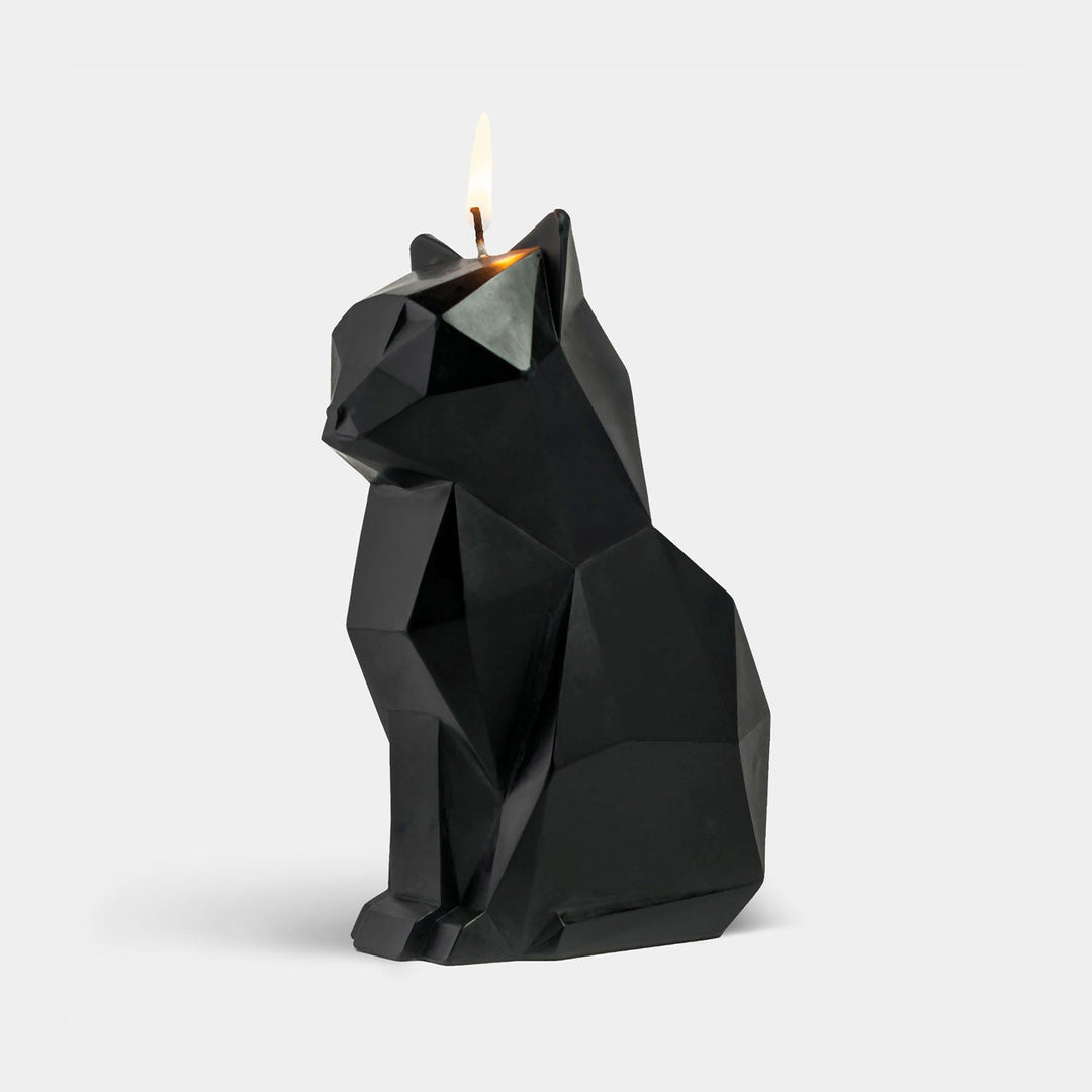Black PyroPet Kisa Cat Candle - The Pagan Grimoire