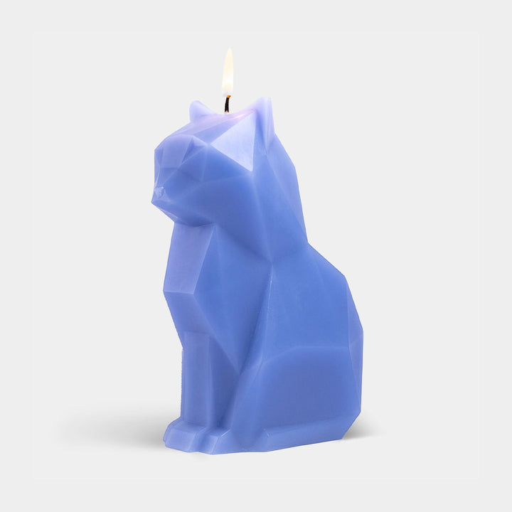 PyroPet Kisa Cat Candle - Lavender - The Pagan Grimoire