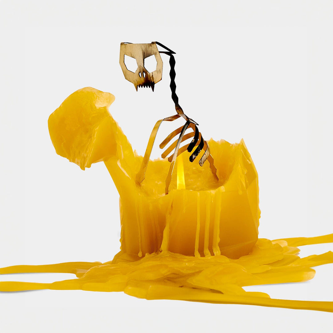 PyroPet Kisa Cat Candle - Yellow - The Pagan Grimoire