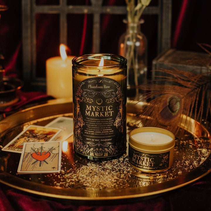 Mystic Market Candle - The Pagan Grimoire