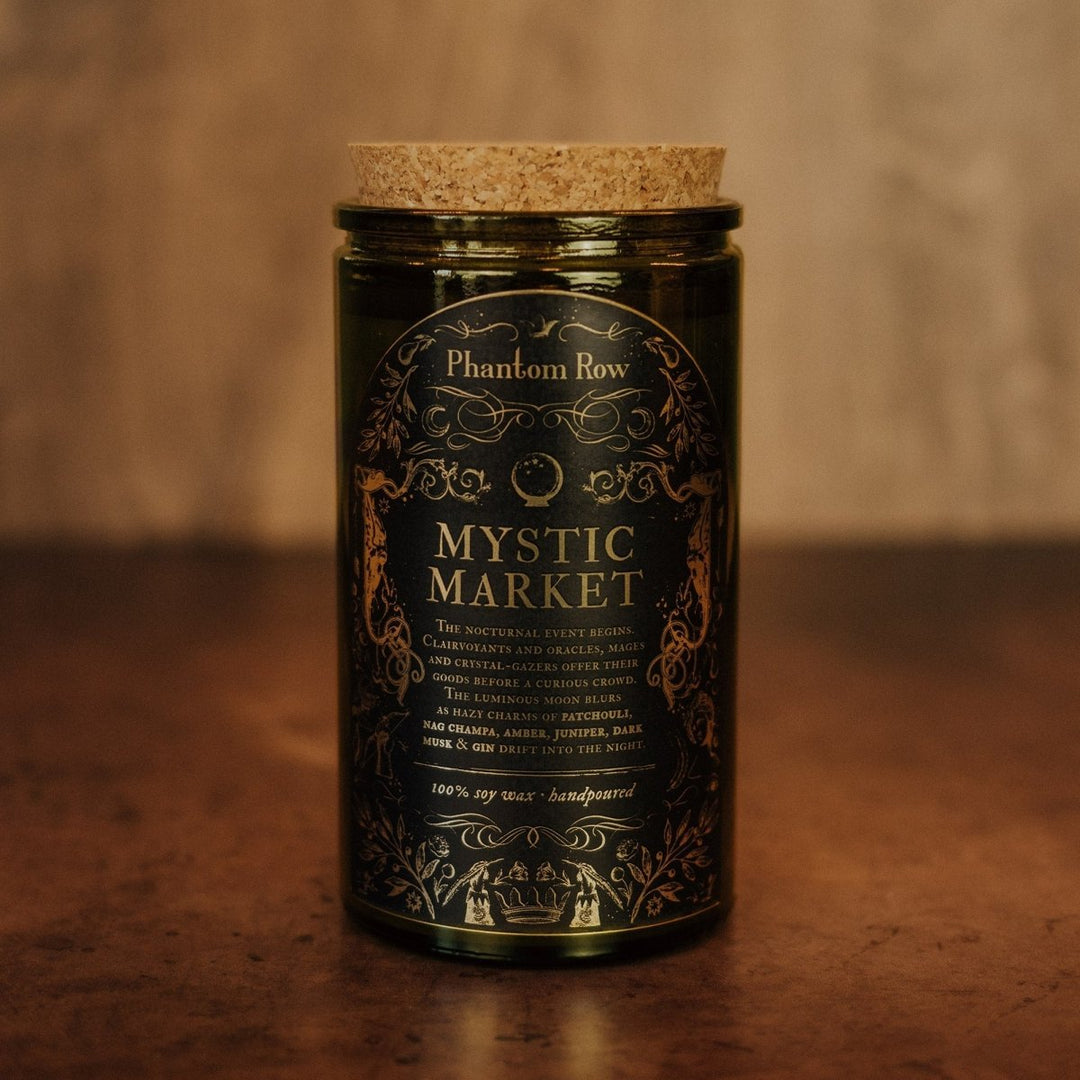 Mystic Market Candle - The Pagan Grimoire
