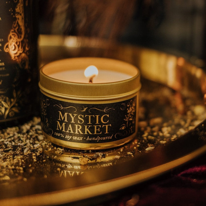 Mystic Market Candle - The Pagan Grimoire