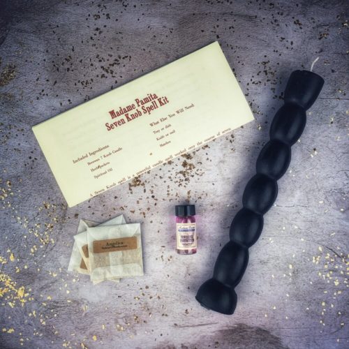 Seven Knob Candle Spell Kit - The Pagan Grimoire