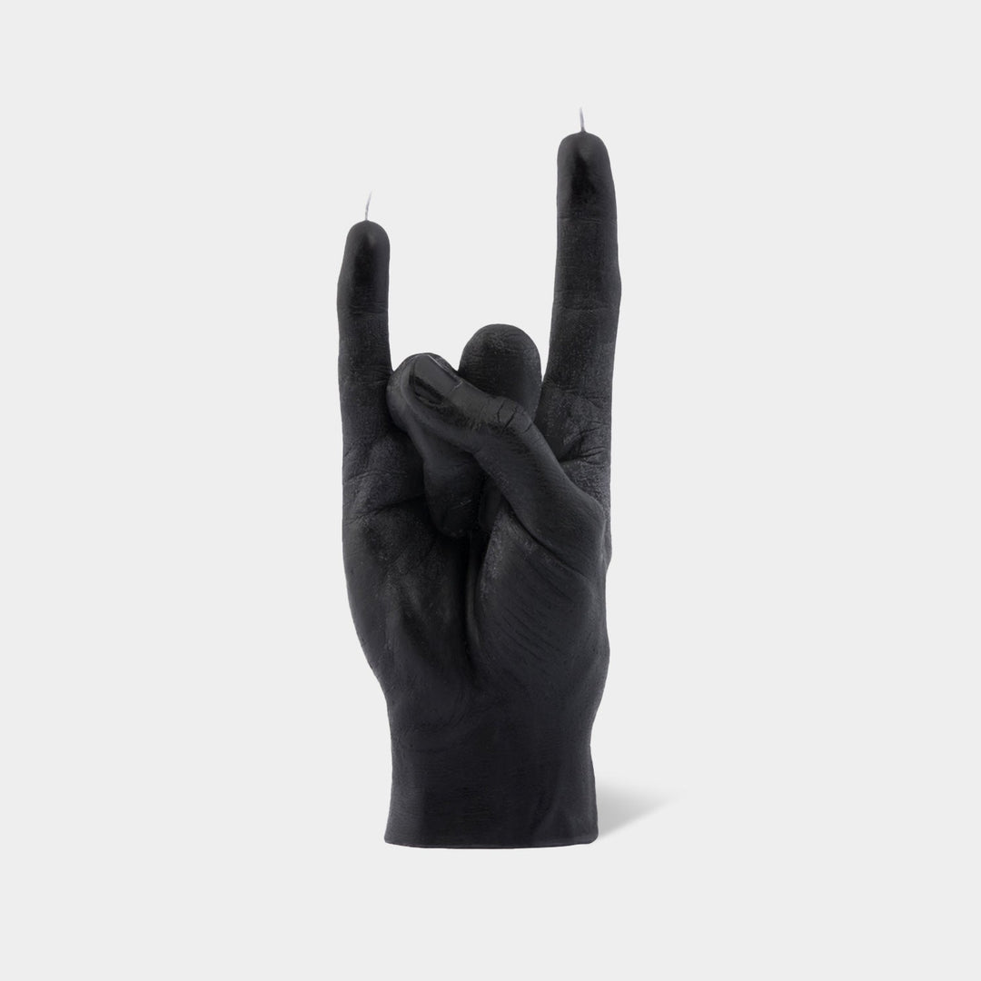 "You Rock" Candle - Black - The Pagan Grimoire