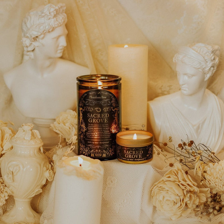 Sacred Grove Candle - The Pagan Grimoire