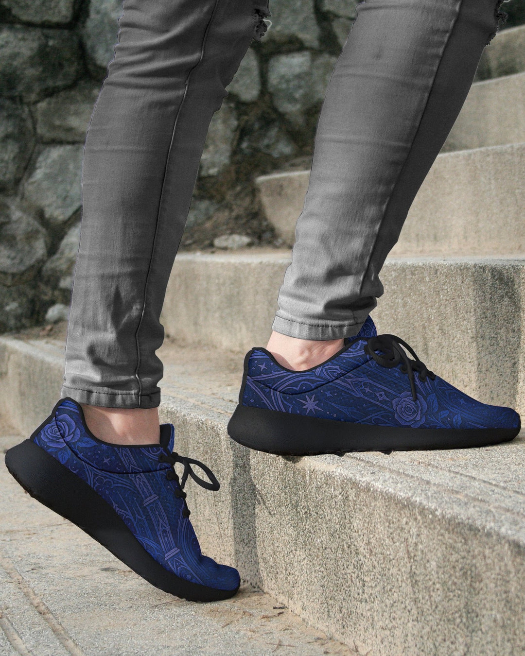 Gothic Cathedral Sneakers - The Pagan Grimoire